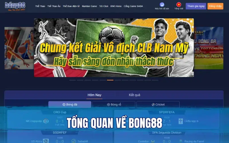 Tổng quan về nền tảng Bong88